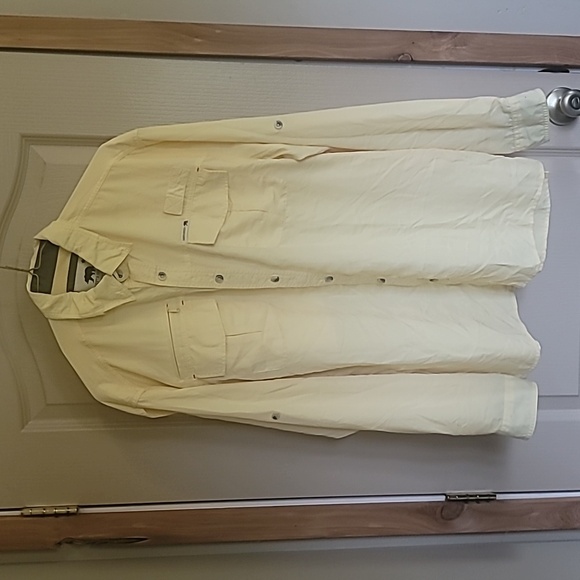 Dakota Grizzly USA large yellow fishing shirt - Picture 1 of 8